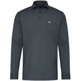 Meyer - Bryson Polo Shirt - Grijs - Heren - Lange Mouwen