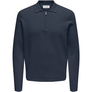 Only & Sons, Heren, Tops, Blauw, Maat: L