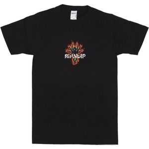 Ripndip, Heren, Tops, Zwart, Maat: L Katoen,