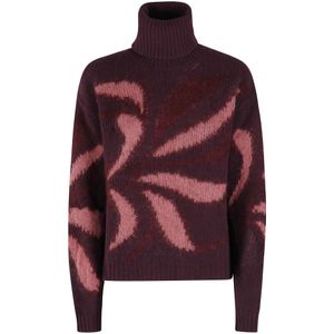 Roberto Collina, Dames, Truien, Rood, Maat: S Wol,