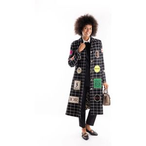 5Progress, Dames, Mantels, Veelkleurig, Maat: S Wol,