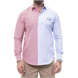 Moschino, Heren, Overhemden, Veelkleurig, Maat: XL Katoen,