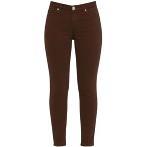 Pinko, Dames, Jeans, Bruin, Maat: W28 Katoen,