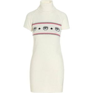 Chiara Ferragni Collection, Dames, Jurken, Wit, Maat: XS