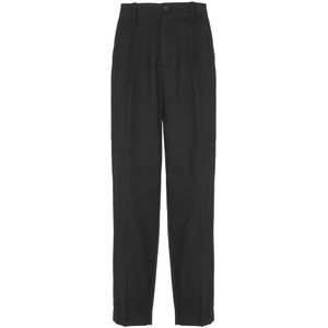 Golden Goose, Heren, Broeken, Zwart, Maat: M Wol,