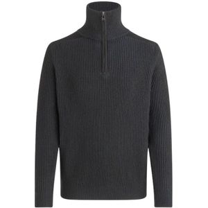 Belstaff, Heren, Truien, Zwart, Maat: L Katoen,