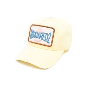 Dsquared2 Hats , Yellow , Dames , Maat: ONE Size