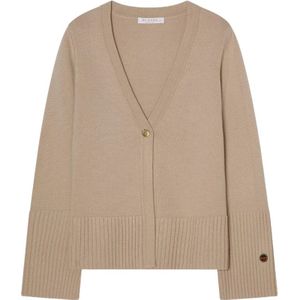 Busnel, Dames, Truien, Beige, Maat: XS Wol,