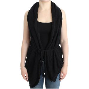 Costume National, Dames, Truien, Zwart, Maat: XS Wol,