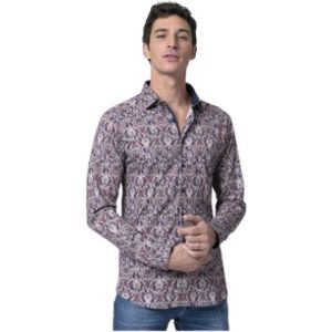 Desoto, Heren, Overhemden, Blauw, Maat: XL Katoen,