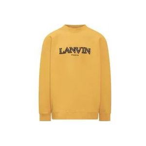 Lanvin Klassieke Sweatshirt , Yellow , Heren , Maat: M