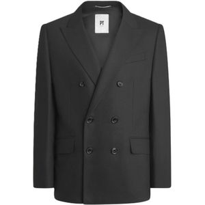 PT Torino, Heren, Pakken, Zwart, Maat: XL Kasjmier,
