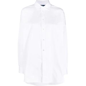 Polo Ralph Lauren, Dames, Blouses & Shirts, Wit, Maat: XL