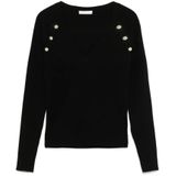 Liu Jo - ECS MAGLIA CHIUSA M/L - Hoodie - Zwart