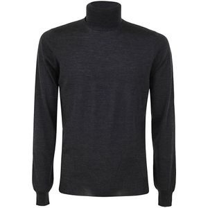 Filippo De Laurentiis, Heren, Truien, Zwart, Maat: 3XL