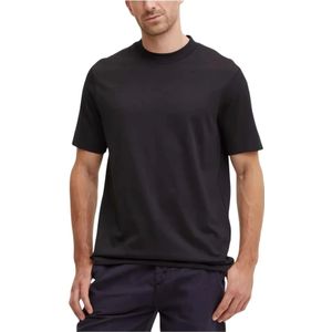 Emporio Armani, Heren, Tops, Zwart, Maat: S