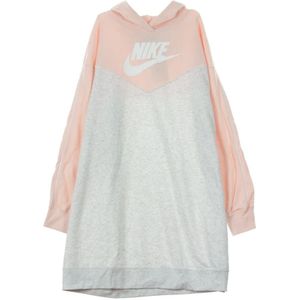 Nike, Dames, Jurken, Wit, Maat: 2XL Katoen,