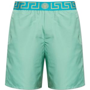 Versace, Heren, Badkleding, Blauw, Maat: L