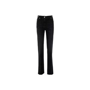 Versace Zwarte Denim Jeans - Klassiek Model , Black , Dames , Maat: W26