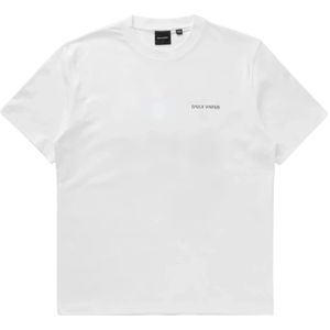 Daily Paper - T-Shirt - Wit - Katoen - Logo en Graphic