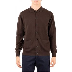 Saint Barth, Heren, Truien, Bruin, Maat: L Wol,