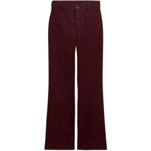 Vanessa Bruno, Dames, Broeken, Rood, Maat: XS Katoen,