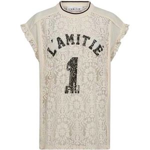 Haute L'Amitié, Dames, Tops, Beige, Maat: XL Katoen,