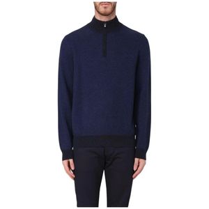 Hugo, Heren, Truien, Blauw, Maat: L Wol,