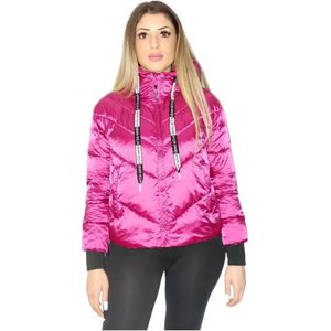 Ciesse Piumini, Dames, Jassen, Roze, Maat: S Nylon,