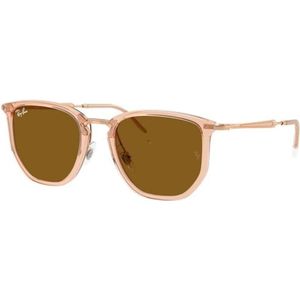 Ray-Ban, unisex, Accessoires, Bruin, Maat: 53 MM Nylon,