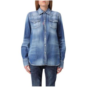 Denim Shirt - Relaxed Fit - Langsleeve