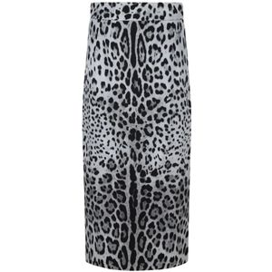 Dolce & Gabbana, Dames, Rokken, Veelkleurig, Maat: XS Zijde,