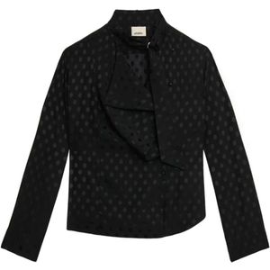 Isabel Marant, Dames, Jassen, Zwart, Maat: M Zijde,