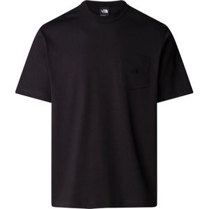 The North Face, Heren, Tops, Zwart, Maat: S Katoen,