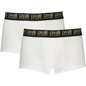 Cavalli Class - Boxershorts - Wit - Katoen-Elastaan - 2-Pack