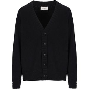 Laneus, Heren, Truien, Zwart, Maat: M Wol,