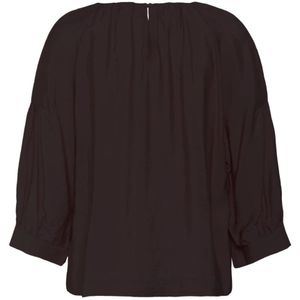 Soaked in Luxury, Dames, Blouses & Shirts, Zwart, Maat: S Nylon,