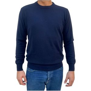 Kangra, Heren, Truien, Blauw, Maat: M Katoen,