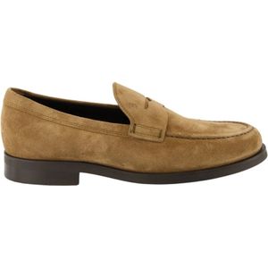 Tod's, Heren, Schoenen, Beige, Maat: 41 EU Suède,