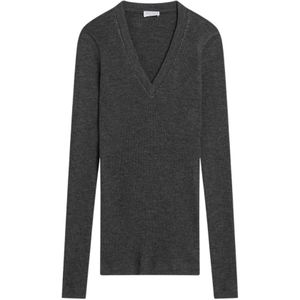 Brunello Cucinelli, Dames, Truien, Grijs, Maat: S