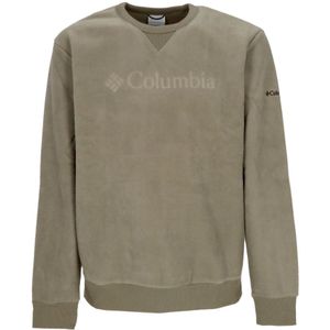 Columbia, Heren, Sweatshirts & Hoodies, Groen, Maat: S Fleece,