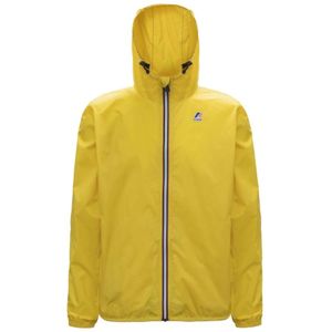 K-Way, Heren, Jassen, Geel, Maat: S Nylon,