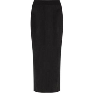 Jil Sander, Dames, Rokken, Zwart, Maat: XS Viscose,