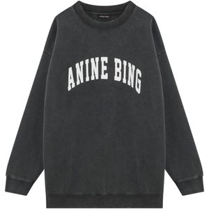 Anine Bing, Dames, Sweatshirts & Hoodies, Zwart, Maat: XS