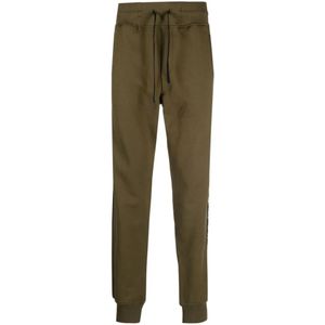 Versace Jeans Couture, Heren, Broeken, Groen, Maat: M Katoen,