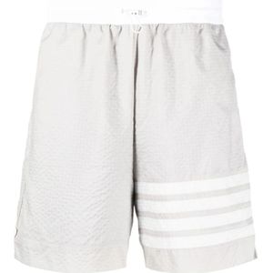 Thom Browne, Heren, Korte broeken, Grijs, Maat: S