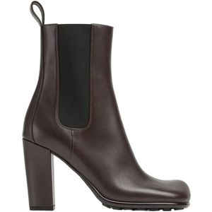 Bottega Veneta, Dames, Schoenen, Bruin, Maat: 38 1/2 EU Leer,