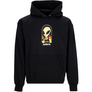 Thrasher, Heren, Sweatshirts & Hoodies, Zwart, Maat: XL Katoen,
