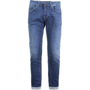 Dondup, Heren, Jeans, Blauw, Maat: W30 Katoen,