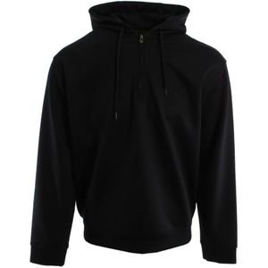 Emporio Armani, Heren, Sweatshirts & Hoodies, Blauw, Maat: L Wol,